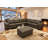 Sarenkhet Leather Match Large Seating Modular Sectional-88955413-88955412