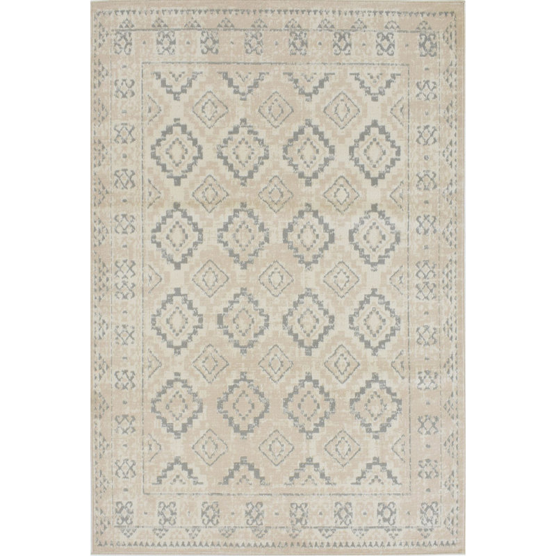 Khem Geometric Indoor Rug, Runner 2'6" x 8'