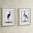 "Shore Birds" by Grace Feyock Matted Framed Painting Print