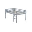 Lit mezzanine en bois d'hévéa avec échelle-1566498190