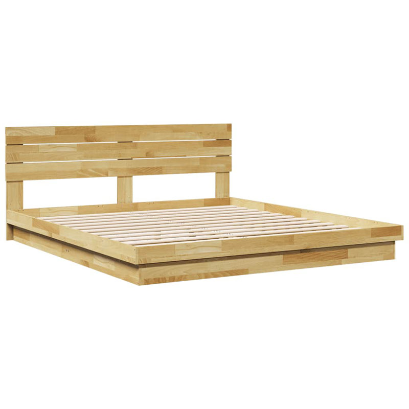Solid Wood Bed, Super King (6')