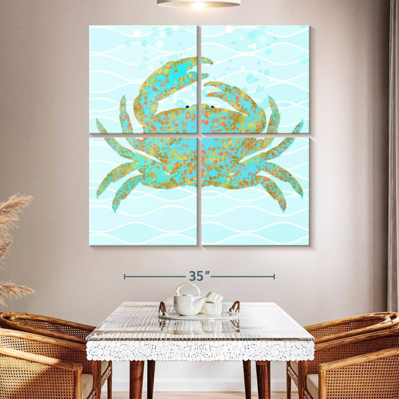 Brampt Kramer Crab, 50" H x 50" W