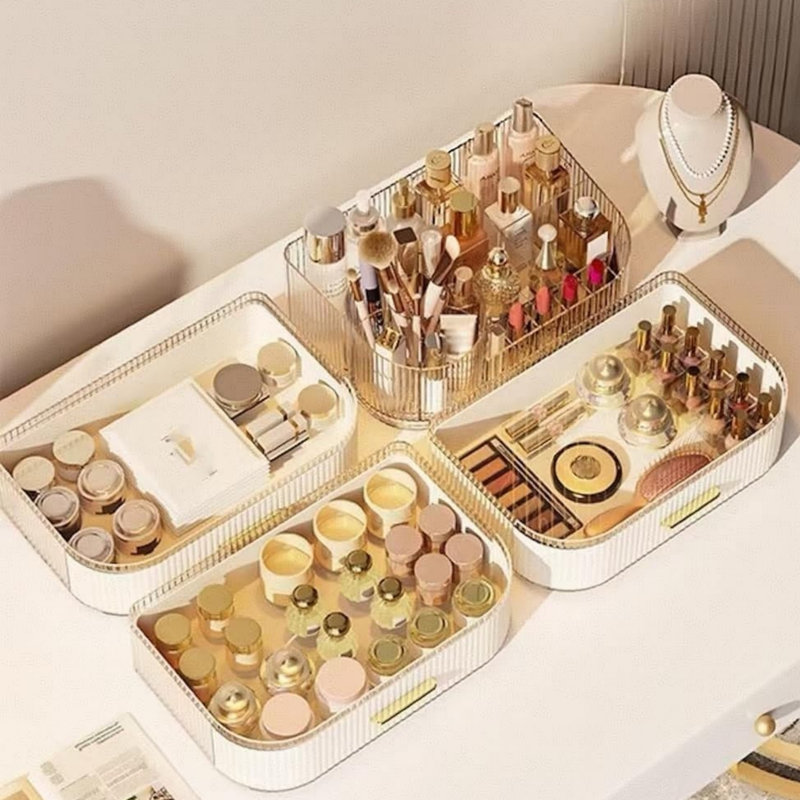 Plastic Makeup Organiser