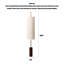 Luminaire de plancher à abat-jour cylindrique nervuré