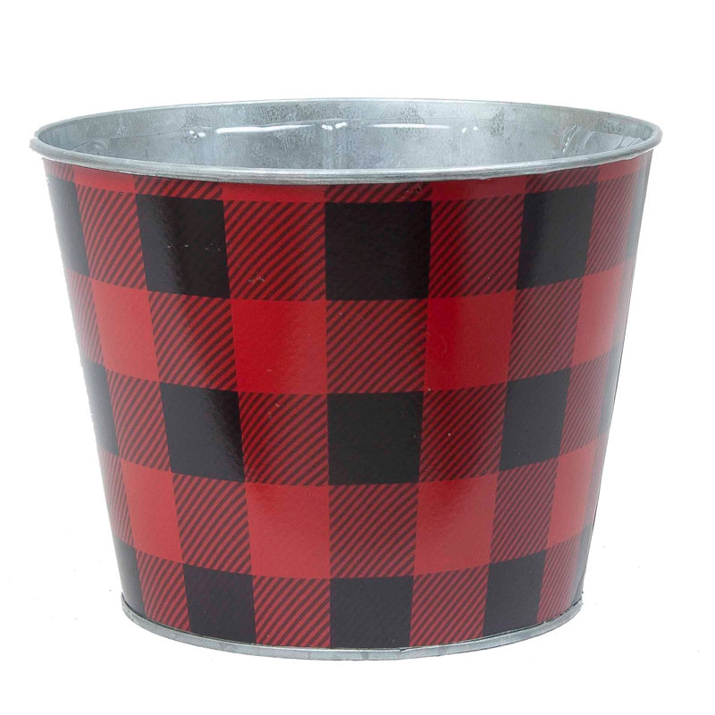 Cache-pot en métal Aylie
