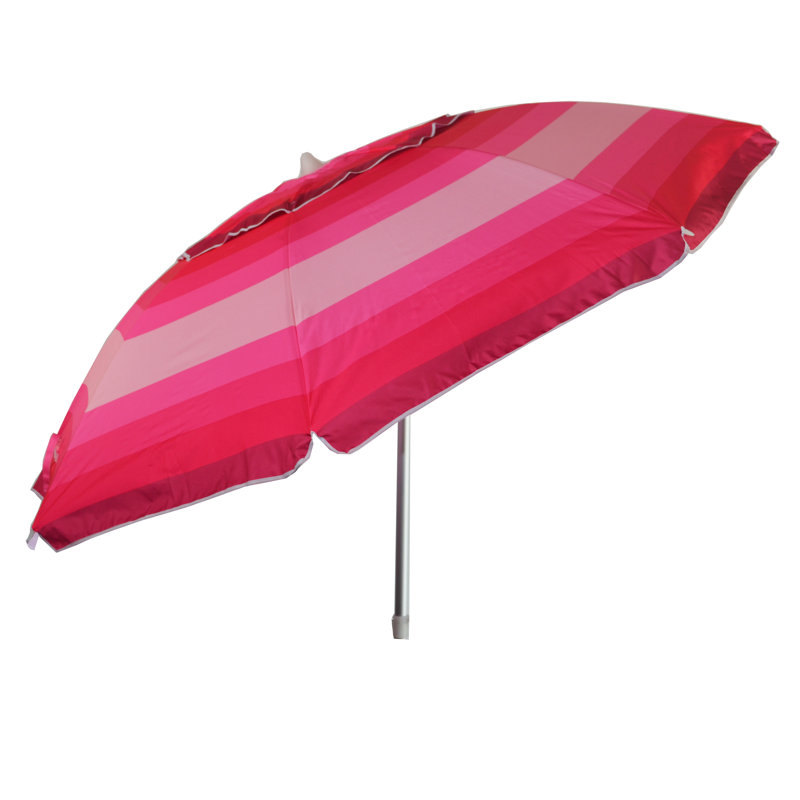Parasol de plage 7 ', Rose
