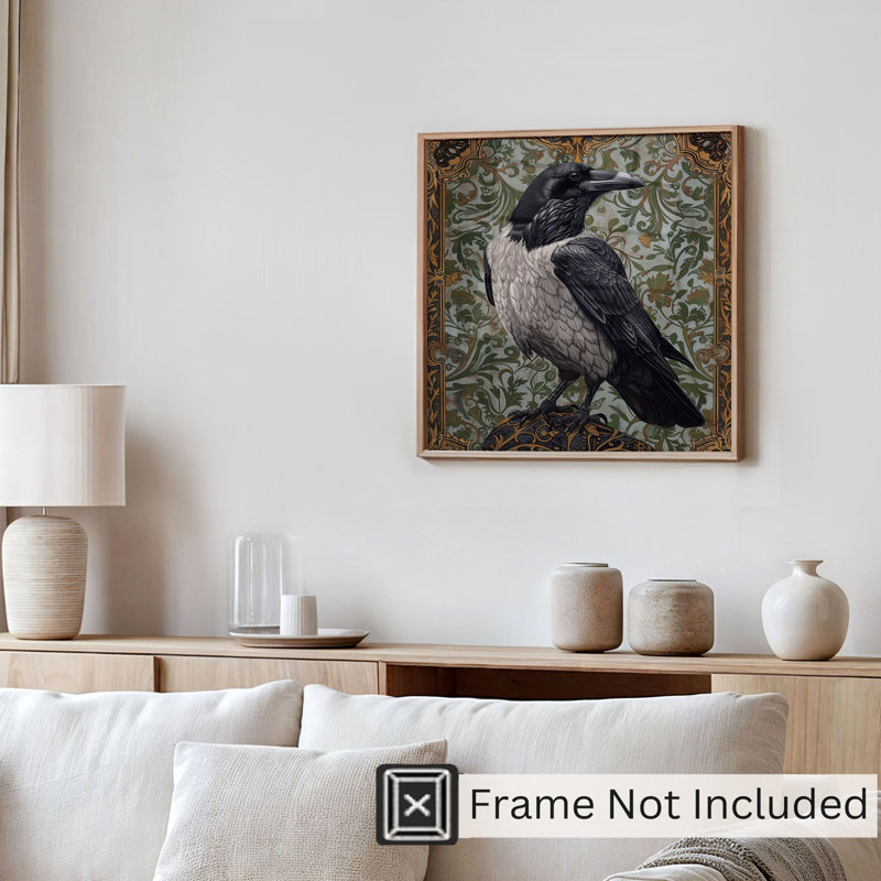 Animaux, animaux, William Morris, H 24 po x l 24 po