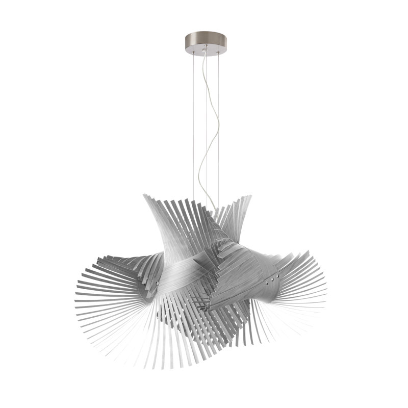 Minimikado 1 - Light Pendant, E26, Gray