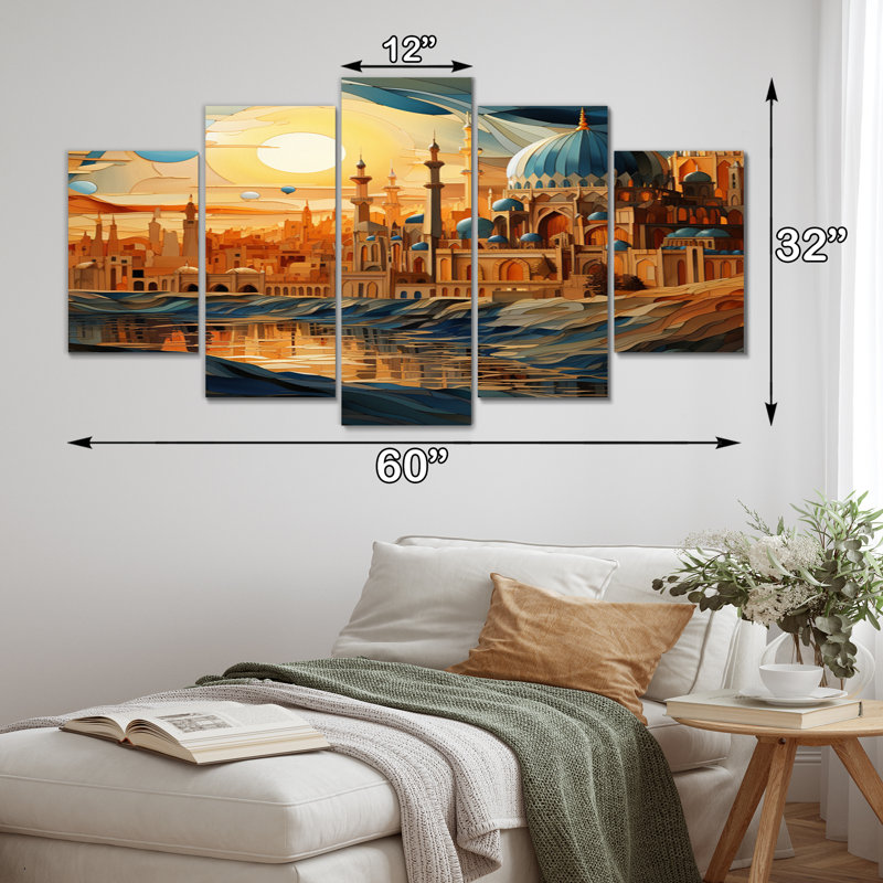 Chaunce - reproduction d'art sur toile - 5 panneaux