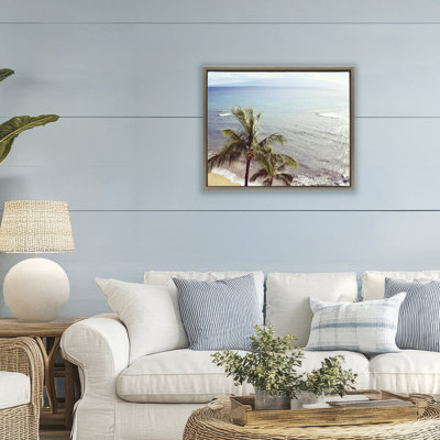 Cadre flottant Happy Soul Palm Coast, design par Natalie Carpentieri