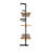 Industrial Pipe Shelf 3 Tier 48x9.84in Wall-Mount for Kitchen Bedroom-1216514480