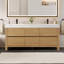 Meuble-lavabo double 72 po Caledon