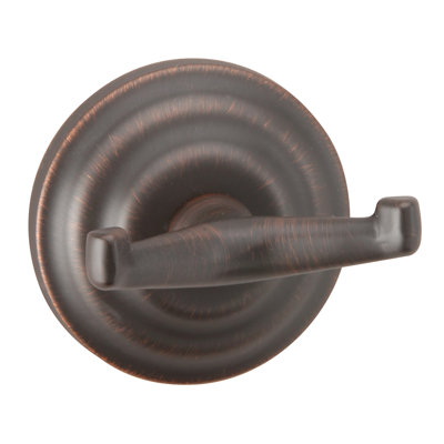 TAYMOR 2068B51D55C4417B91DD86DB1099C767 Double Robe Hook Oil Rubbed Bronze