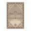 Tapis oriental gris délavé à la machine Pelico Madrid Royal Palace-1945240908