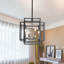 Lustre rectangulaire à 4 lumières-37315525