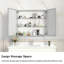 32'' X 28'' Medicine Cabinet With Mirror For Bathroom