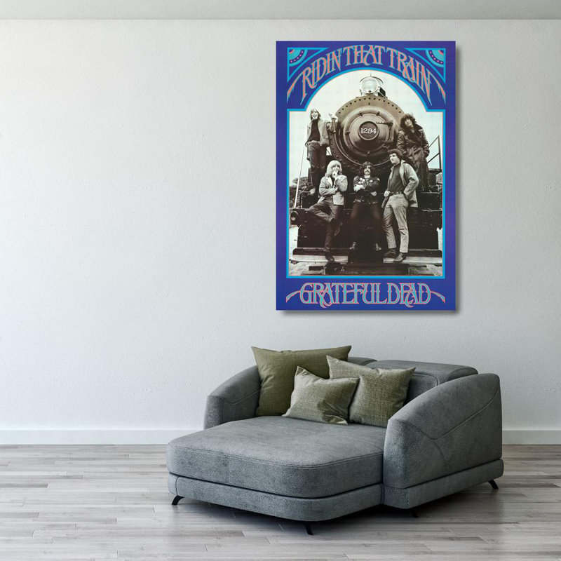 Grateful Dead - Train, H 40 po x l 27 po