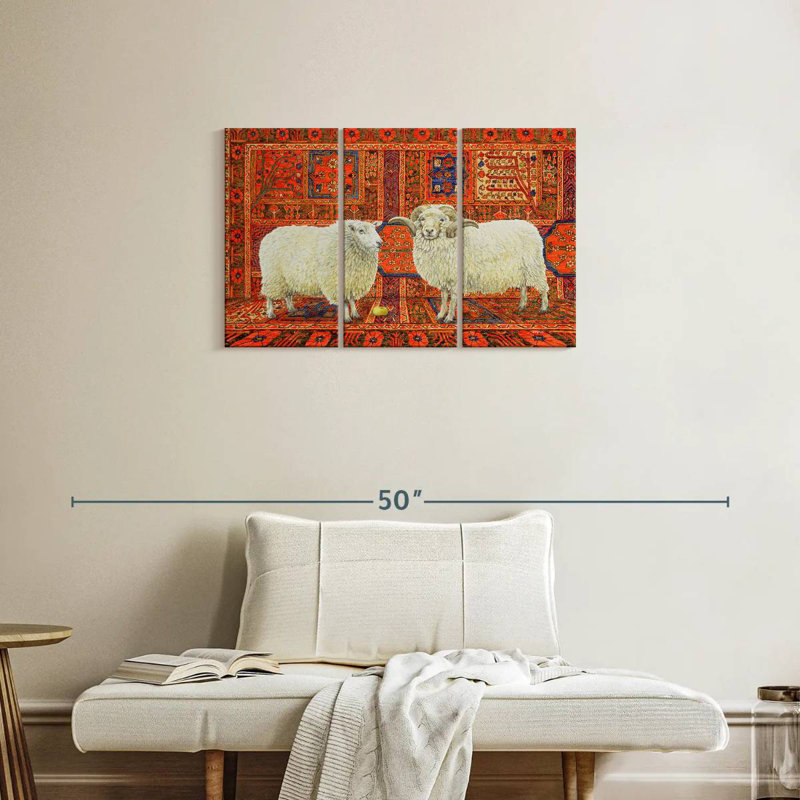 Brampt Persian Wool, 20" H x 33" W