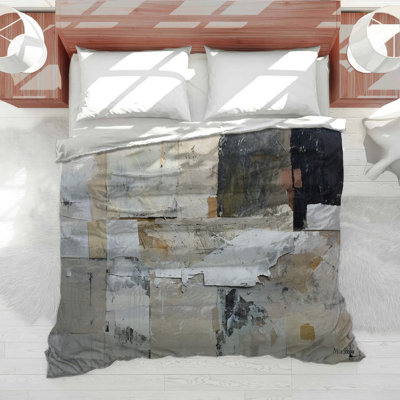 Abstract Graphic Cotton Blend Comforter