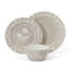 Service de table 12 pièces taupe Martha Stewart Maiden Crown-116182008