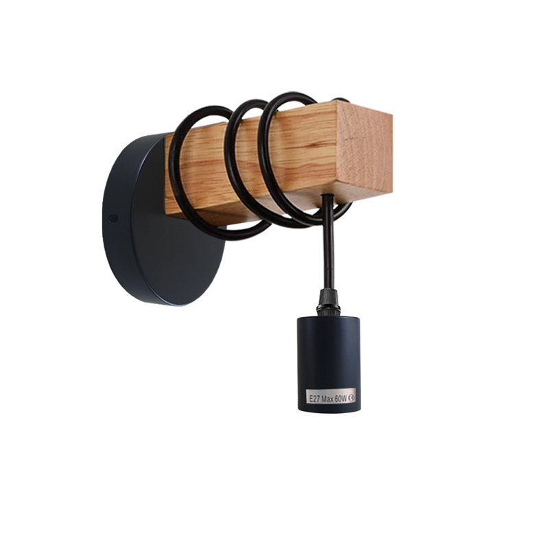 Madden Armed Sconce, Black