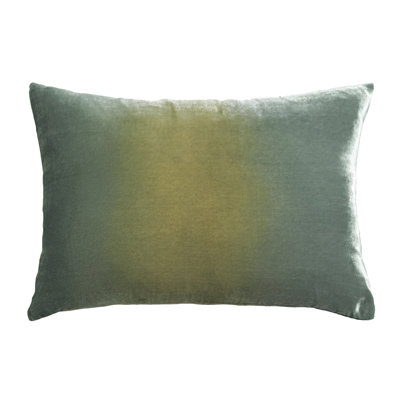 Ombre Square Velvet Pillow Cover & Insert