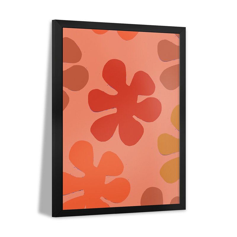 Living corail, 2019 - reproduction d'art mural - affiche de galerie, H 24 po x l 16 po
