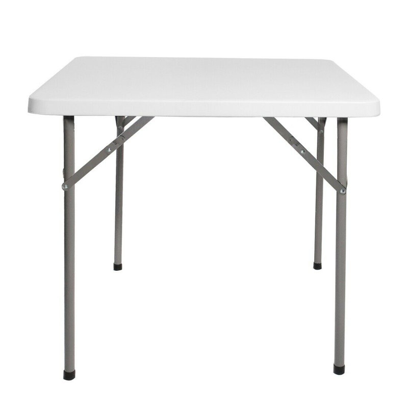 Table pliante portative 34 po, Gris anthracite
