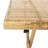 Ched Rectangular Folding Outdoor Dining Table With Umbrella Hole , 55'' in. W 31.25'' in. D-3065491