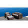 High-Density Polyethylene (HDPE) Wicker Fully Assembled 3 - Person Seating Group with Cushions