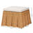 Palm Upholstered Ottoman