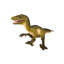 Statue de dinosaure Dromaeosaurus