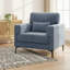 Fauteuil d'appoint surdimensionné avec pieds en métal, fauteuil et demi confortable-178812114-178812126