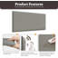 Peel and Stick Upholstered Wall Paneling with Faux Leather-1669936020-1669936023