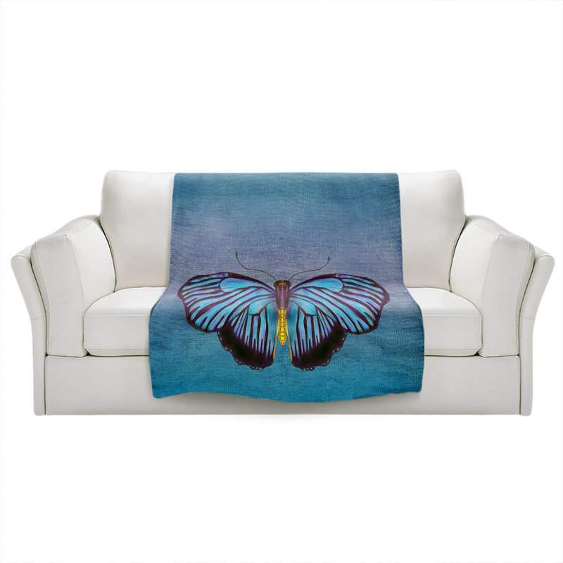 Hand Woven Throw Blanket, 51" x 60"