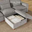 Canapé modulaire 5 places French Seam