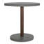 Table d'extérieur Hagan gris foncé
