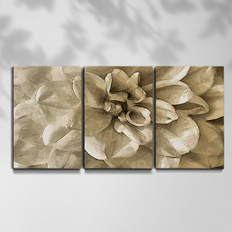 " Jigsaw 2 " 3 - Pieces, 60" H x 120" W x 2" D