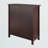 Milan Bookcase with 2 Storage Shelf in Walnut Finish, 29.84'' H X 27.87'' W X 12.83'' D-1131676596