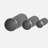 Demi Series Fluted Round Pot Planter (Set of 3)-97707131