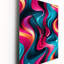 Retro Waves I - Horloges murales modernes-364341359