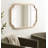 Glenby Scalloped Rectangle Bathroom Mirror-778746273
