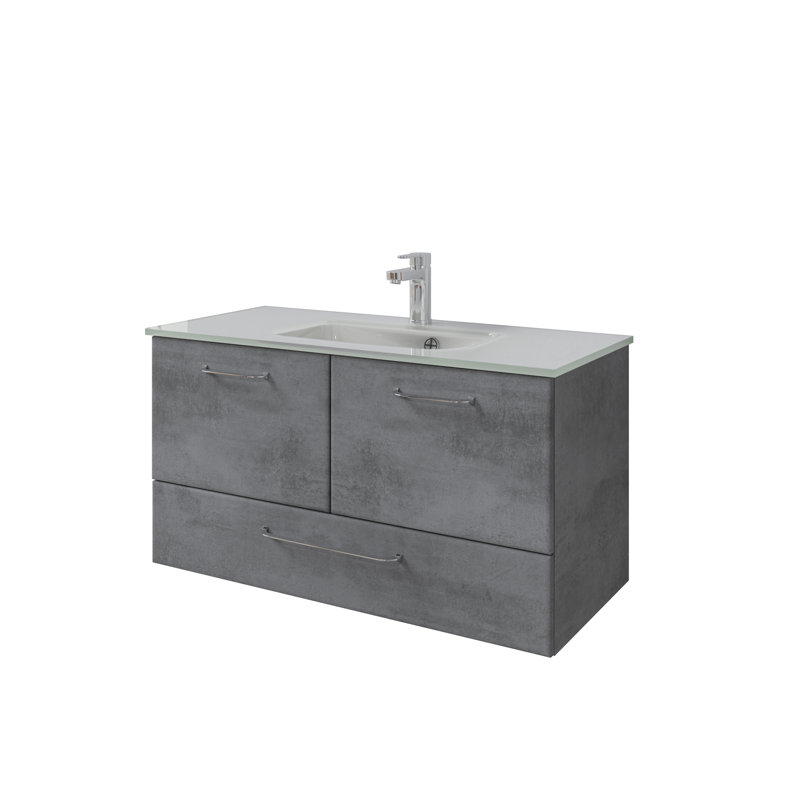 960mm Wall Hung Single Vanity