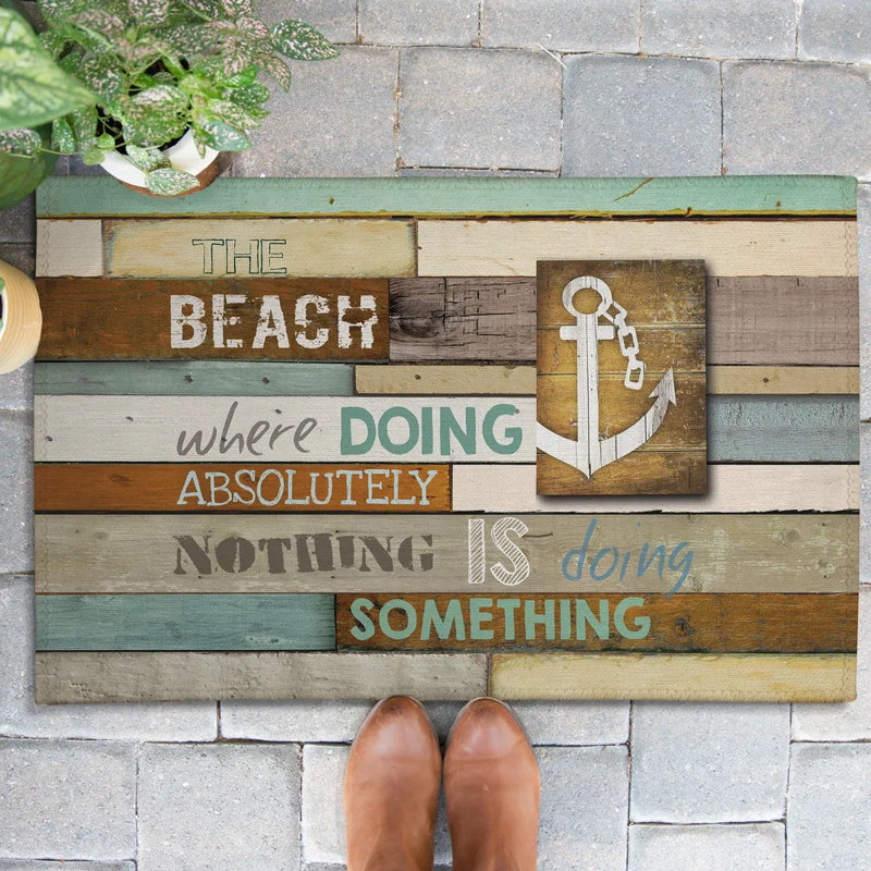 Paillasson Beach Mantra, L 18 po x L 30 po