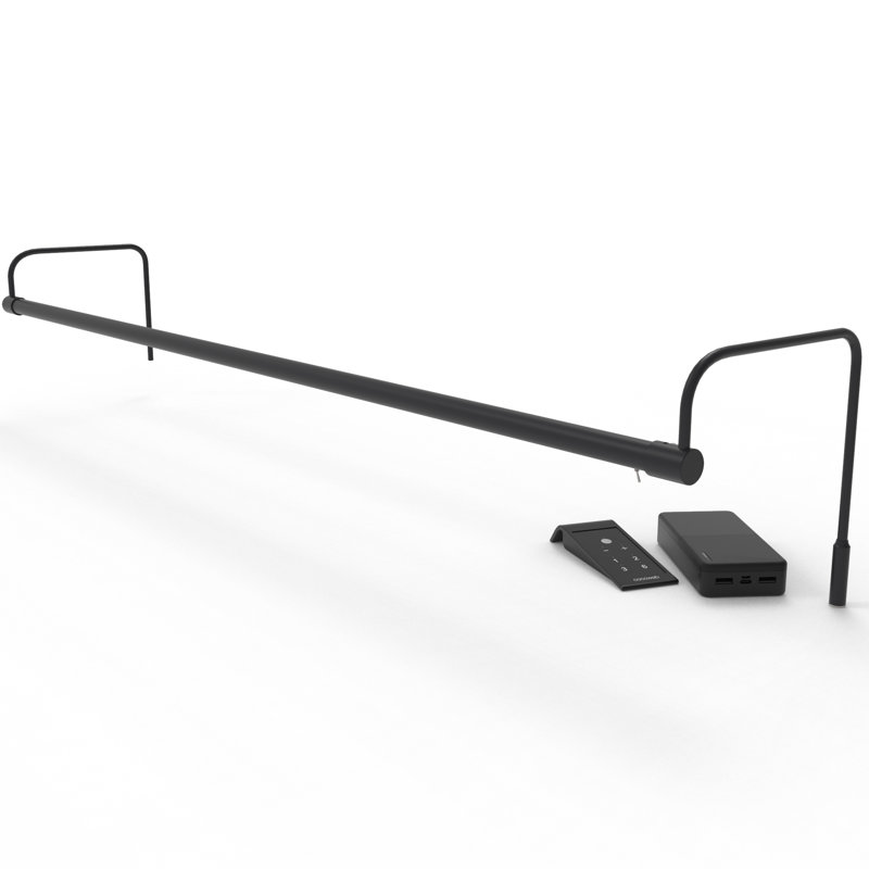 Tru-Slim Dimmable LED Frame Mount Picture Light, Oil Rubbed Bronze, 9" H x 43" W x 9" D