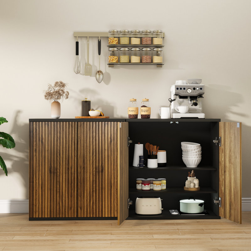 Two-door Cabinet With Walnut Thermoformed Finish, 2