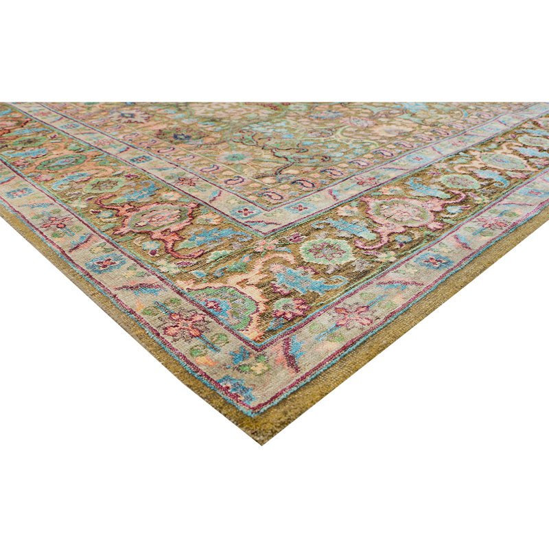 Oriental Area Rug in Camel, Rectangle 8' x 10'