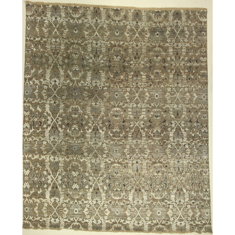 Hand Knotted Floral Rug