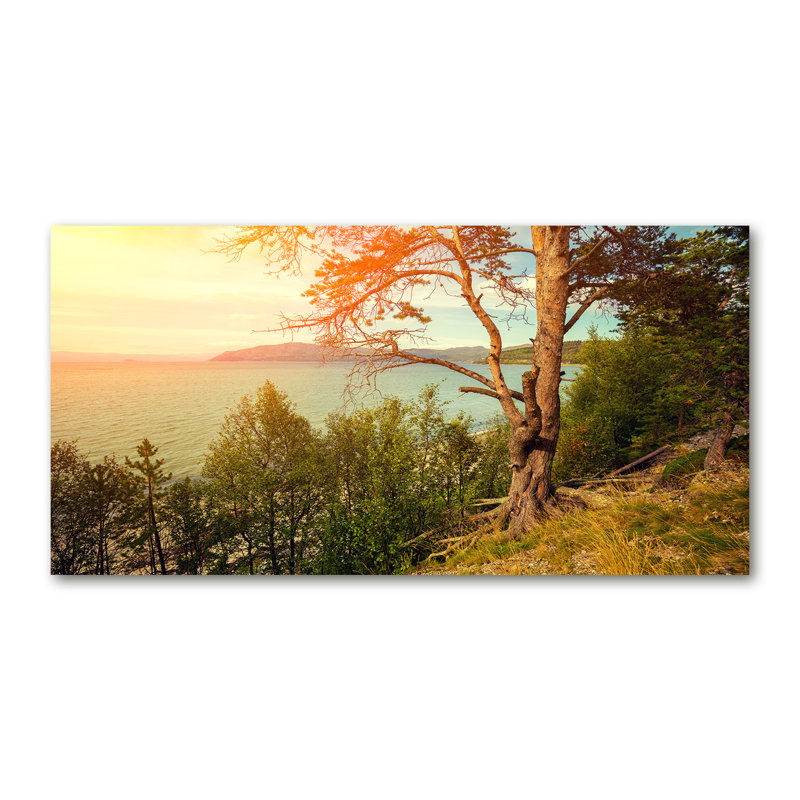 Scandinavia Lake - No Frame Print on Canvas