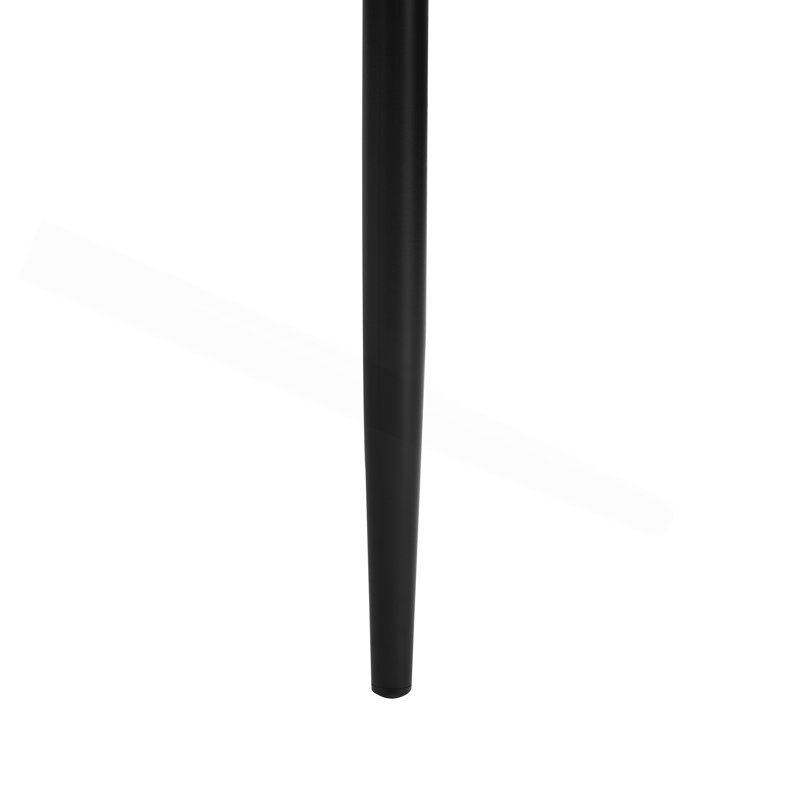 Ensemble de table de salle à manger 5 pièces pour 4 / salle à manger en verre trempé / 4 chaises en similicuir